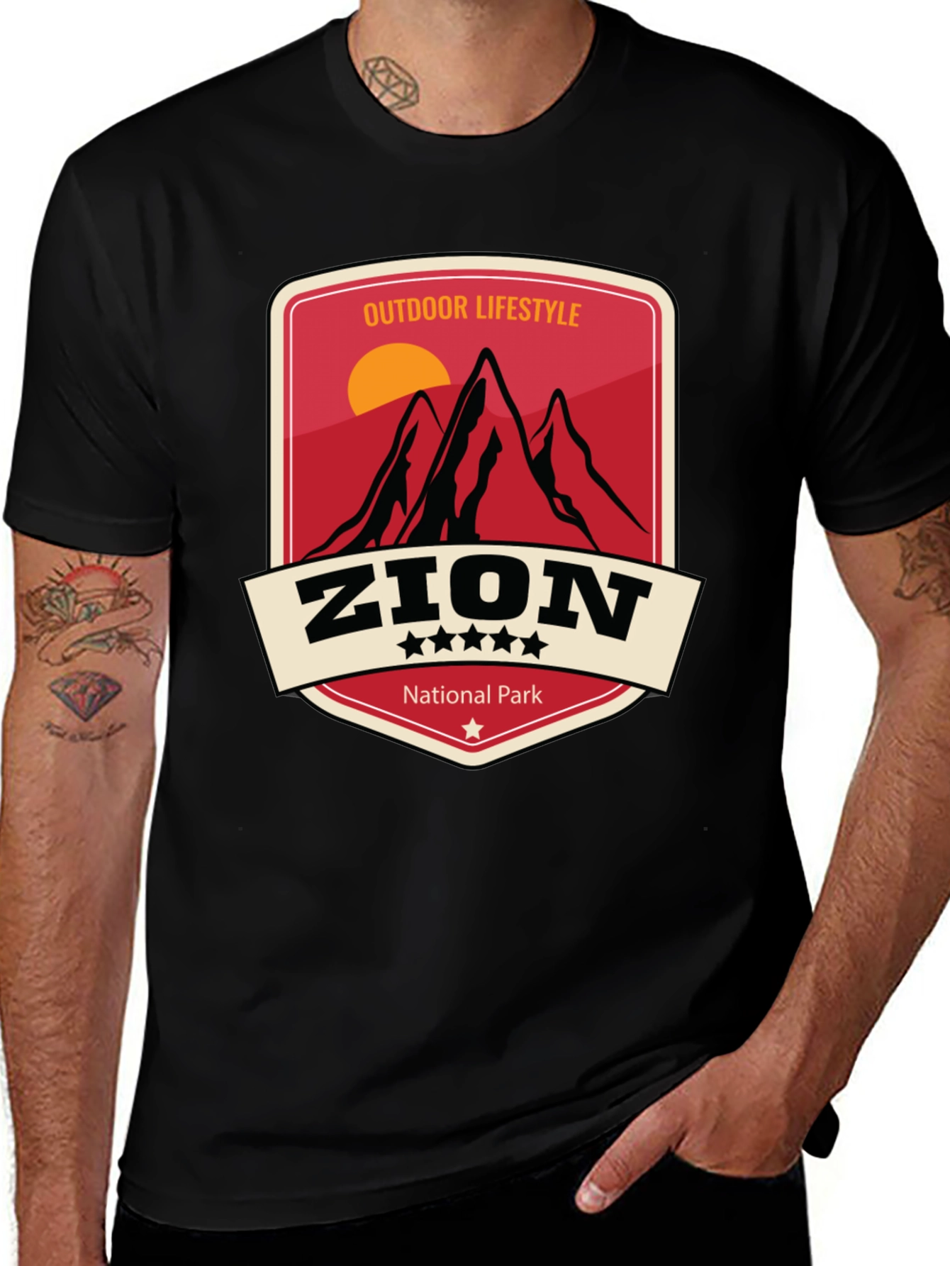 Zion National Park Outdoor Lifestyle T-Shirt
