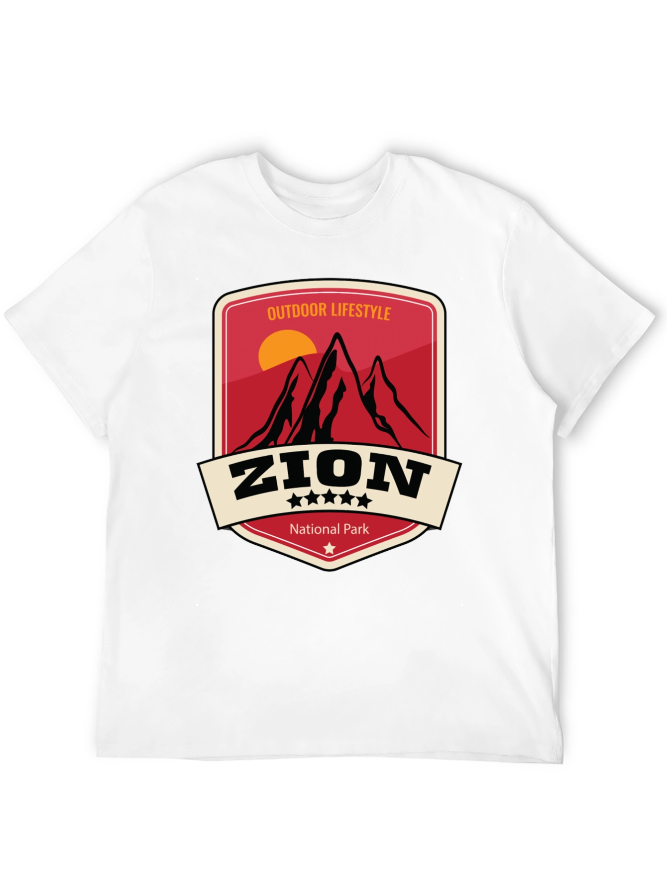 Zion National Park Outdoor Lifestyle T-Shirt