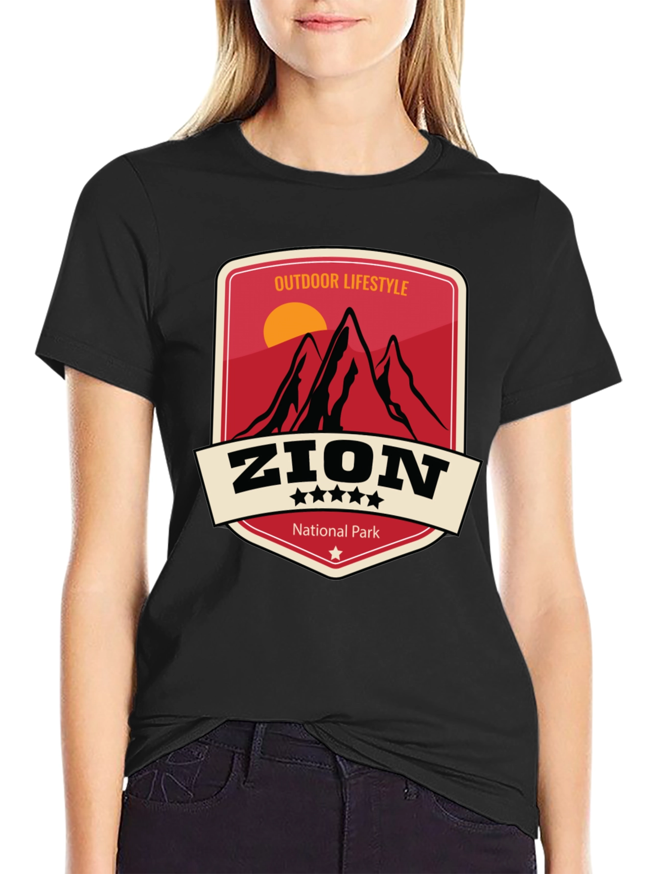 Zion National Park Outdoor Lifestyle T-Shirt