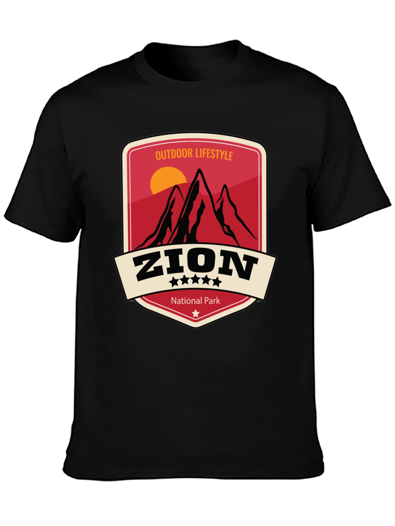 Zion National Park Outdoor Lifestyle T-Shirt