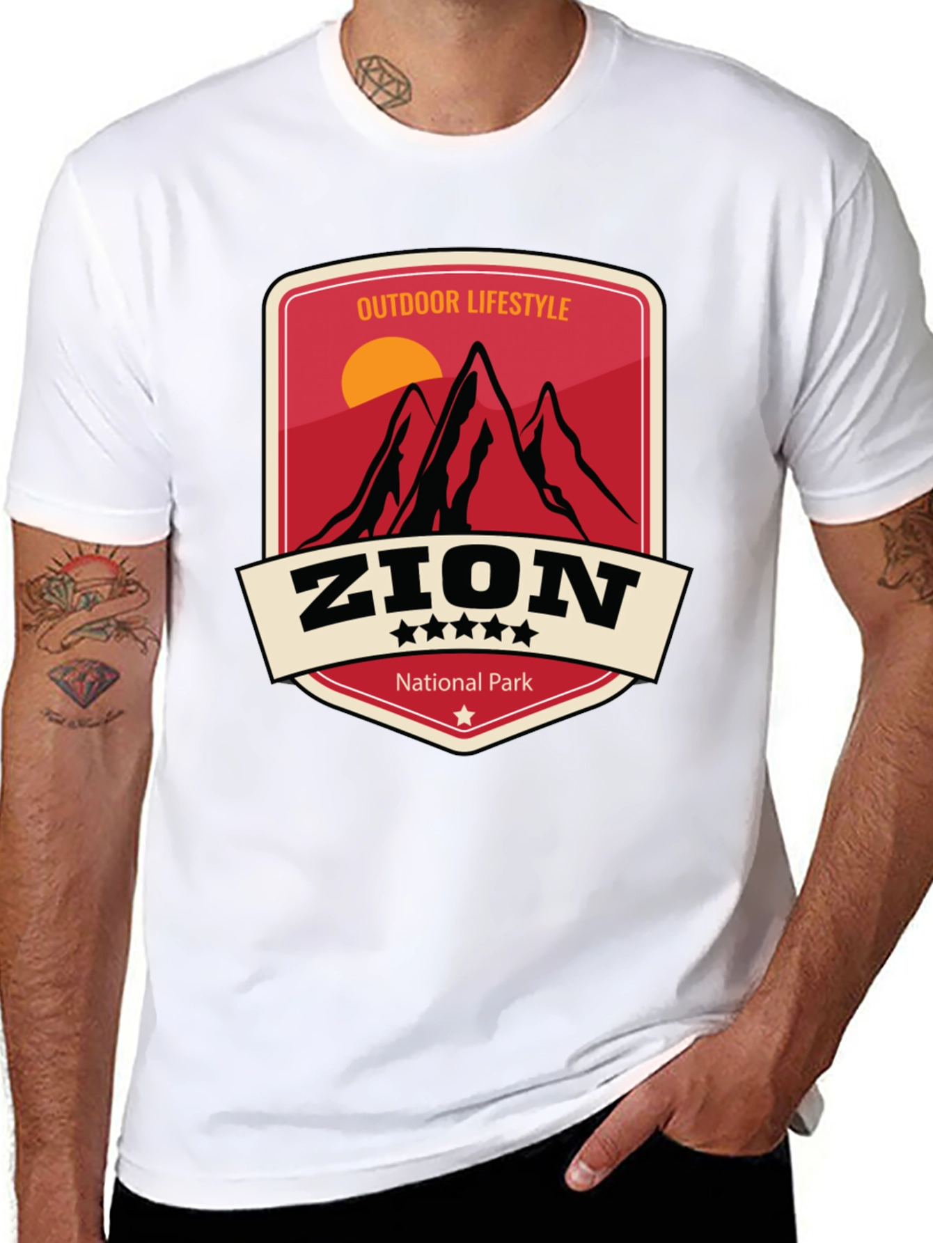 Zion National Park Outdoor Lifestyle T-Shirt