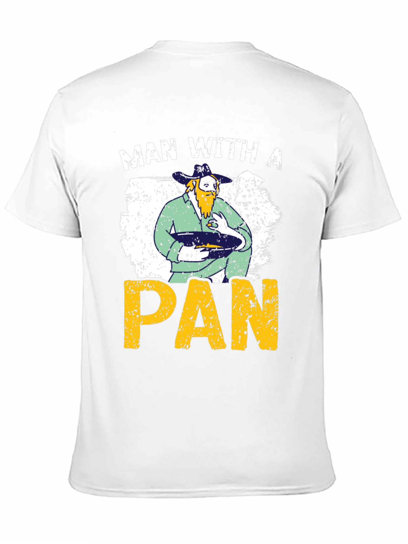 Man with a Pan Novelty T-Shirt