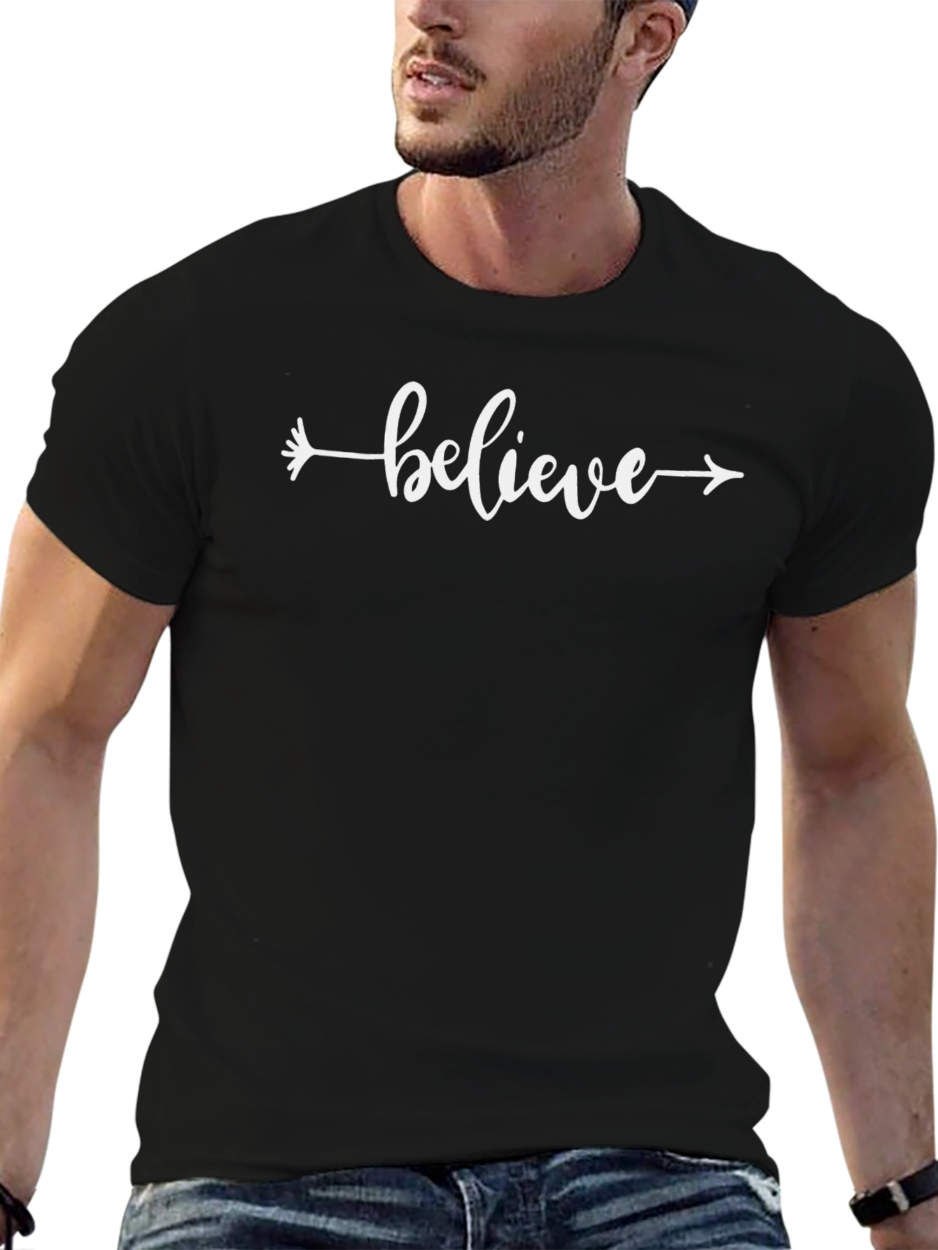 Believe Arrow T-Shirt - Inspirational Graphic Tee