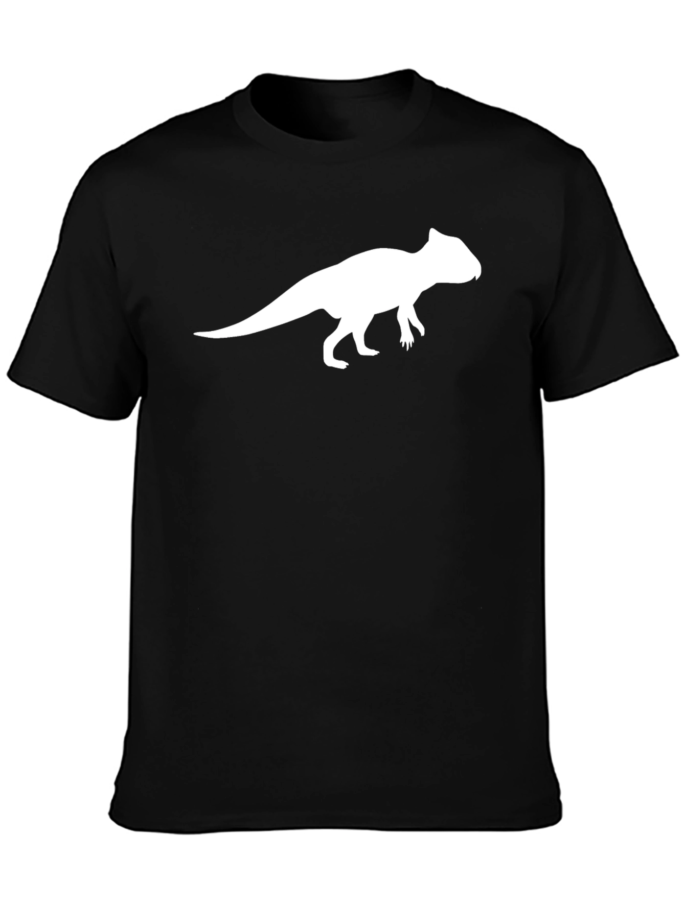 Dinosaur Graphic T-Shirt - Stylish Black Tee