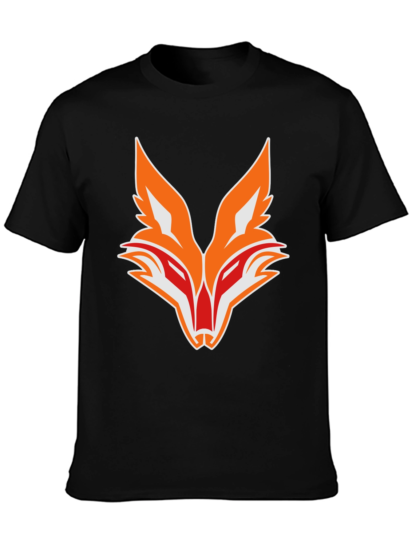 Fox Logo Graphic Tee - Black
