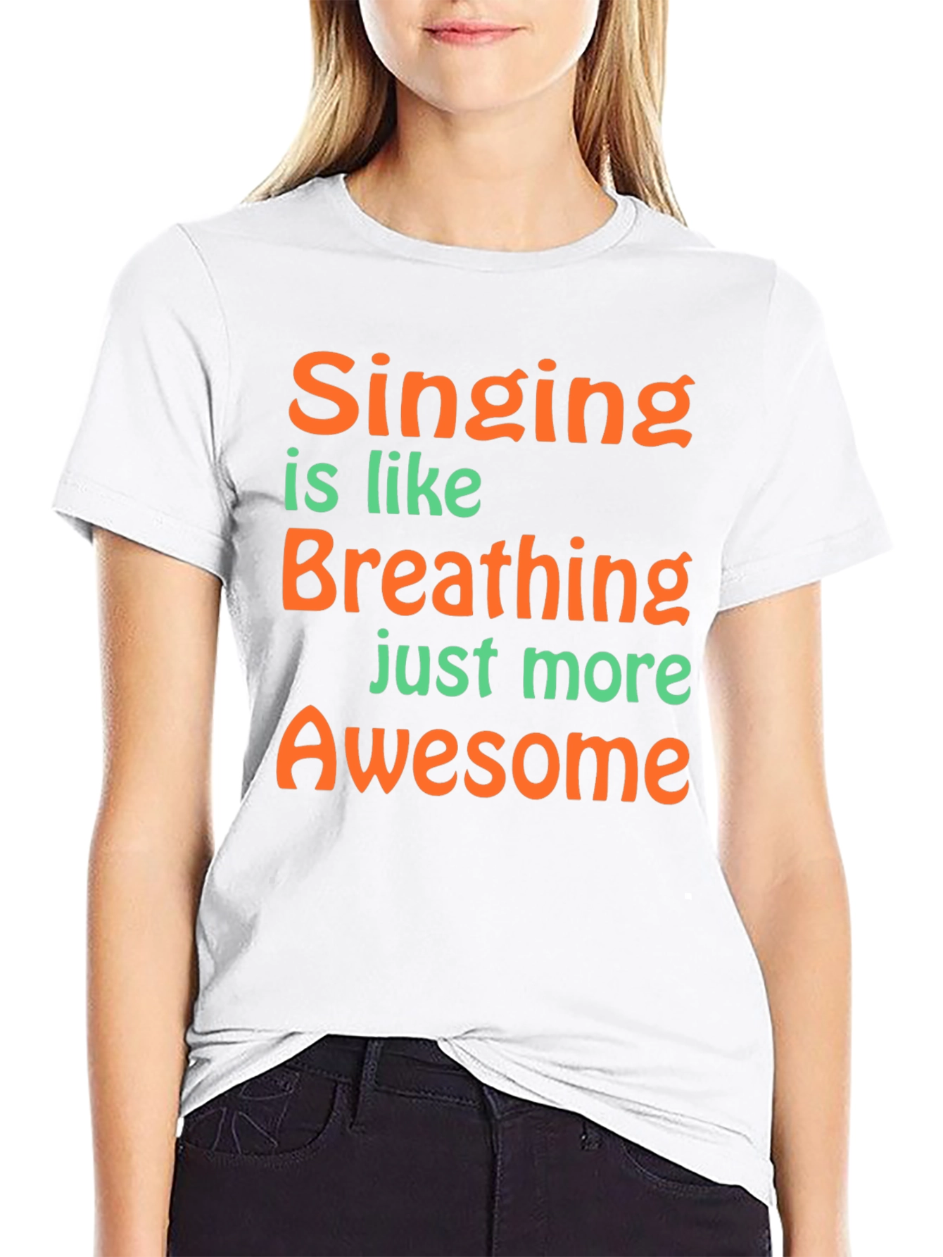 Singing Is Like Breathing T-Shirt