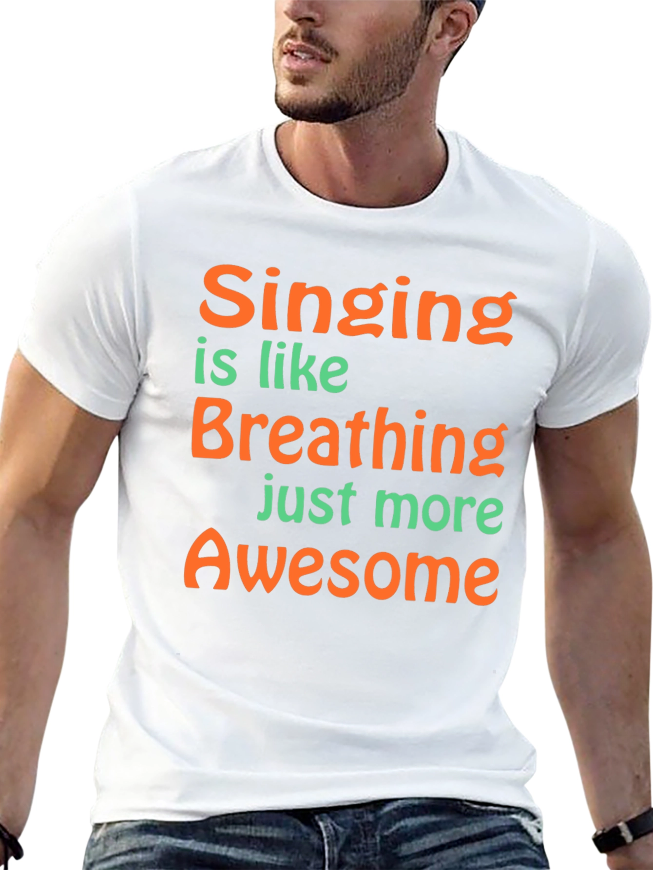 Singing Is Like Breathing T-Shirt