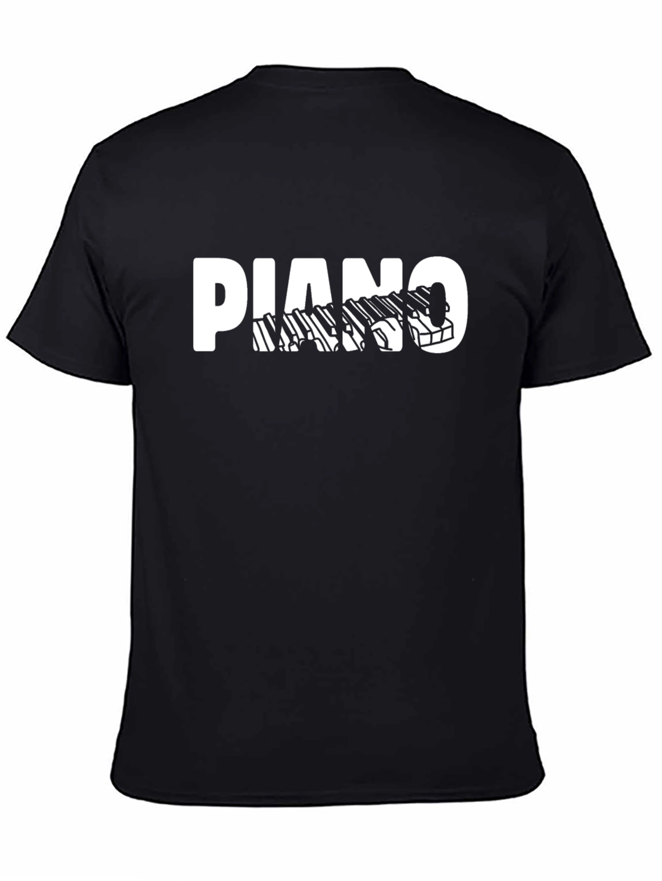 Piano Keys T-Shirt - Music Lover Tee