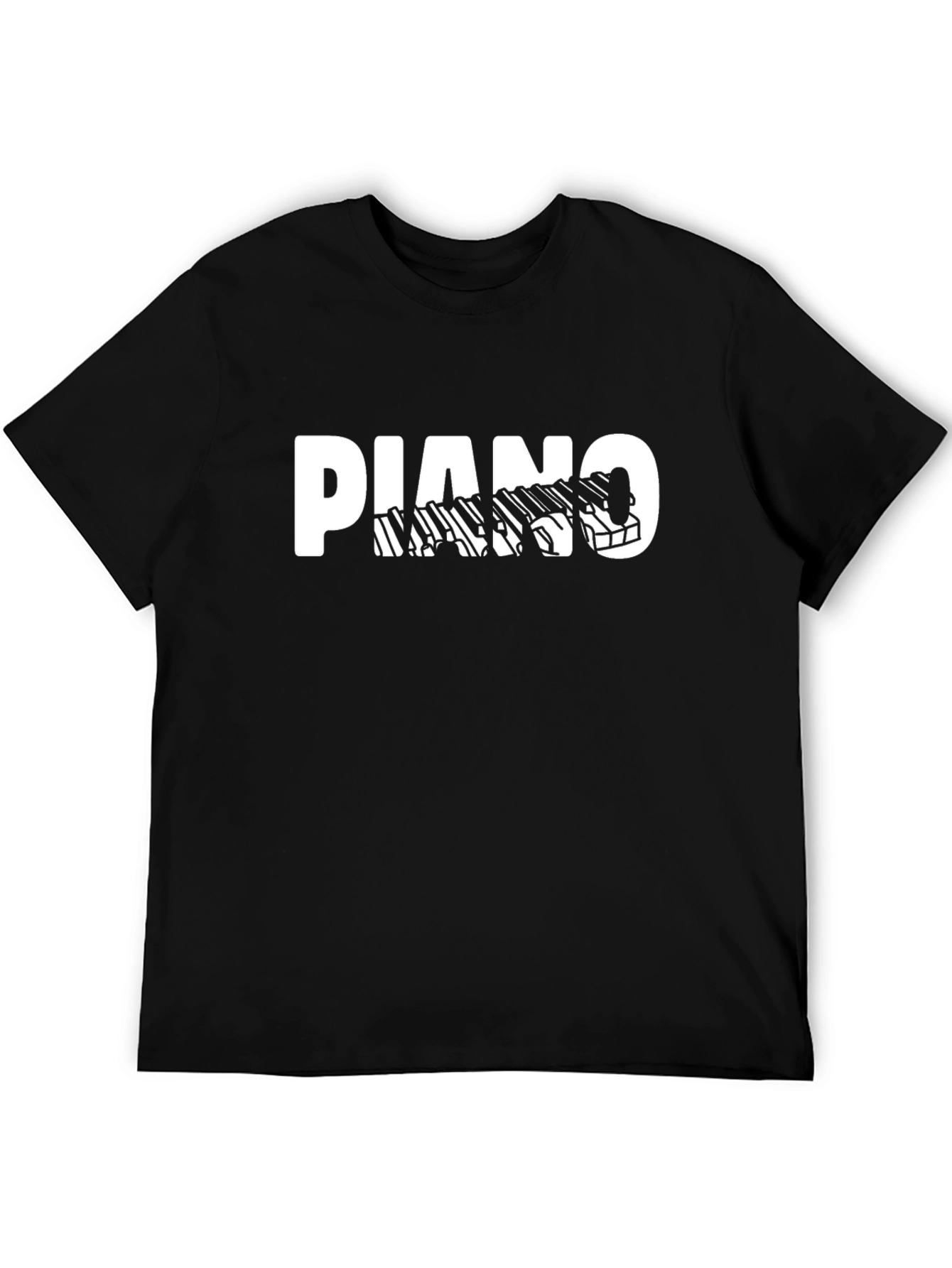 Piano Keys T-Shirt - Music Lover Tee