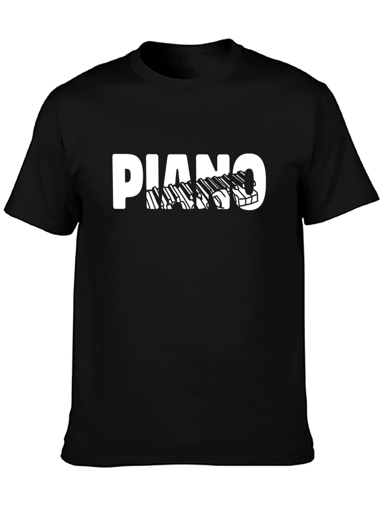Piano Keys T-Shirt - Music Lover Tee