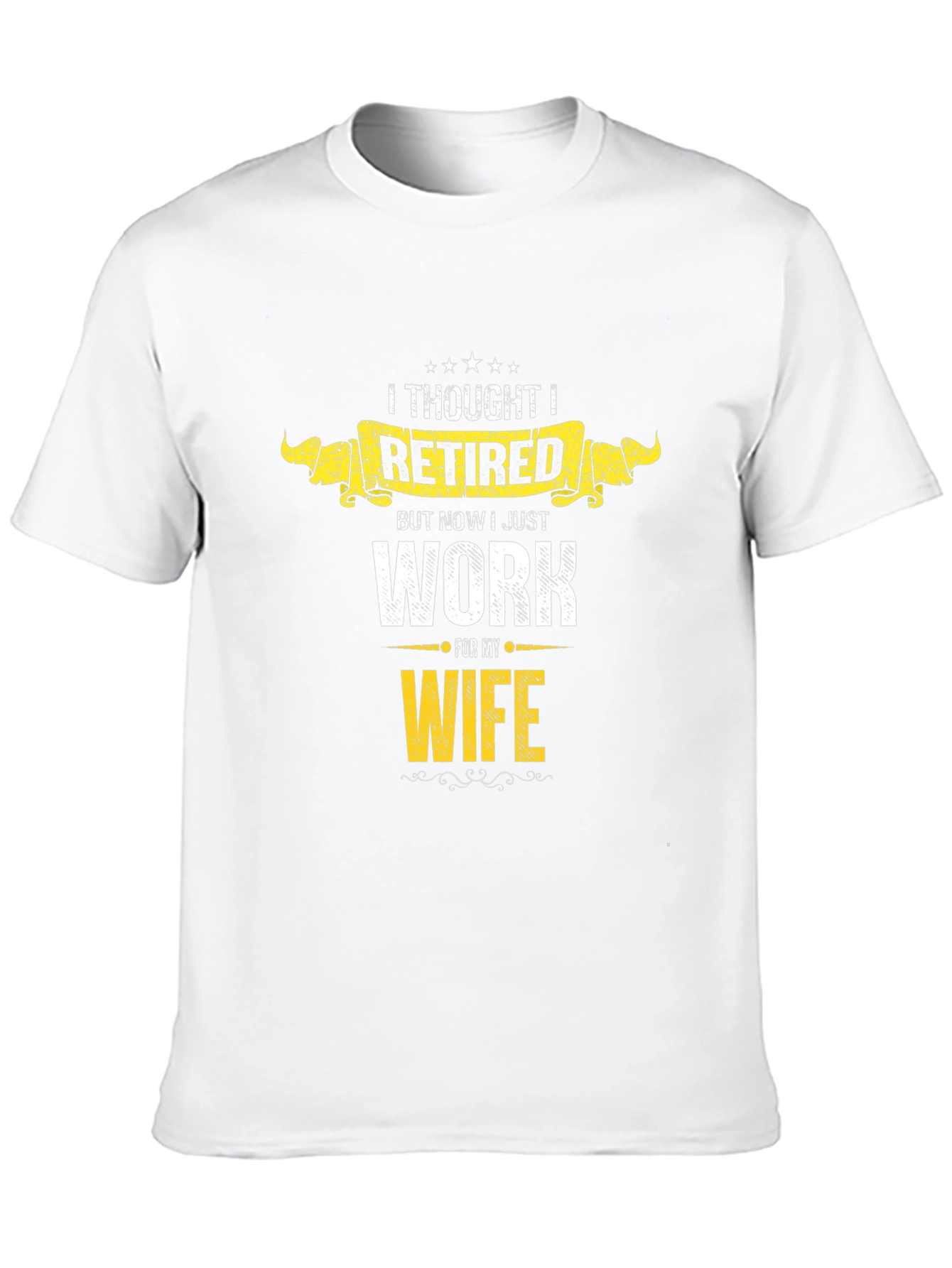 Retired? Funny Mens T-Shirt