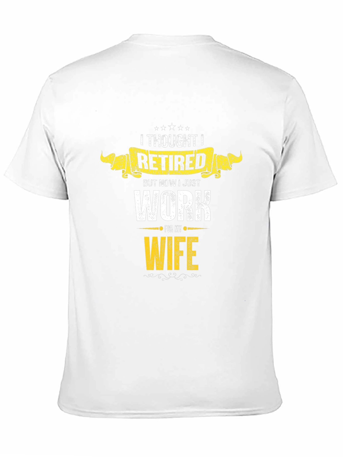 Retired? Funny Mens T-Shirt