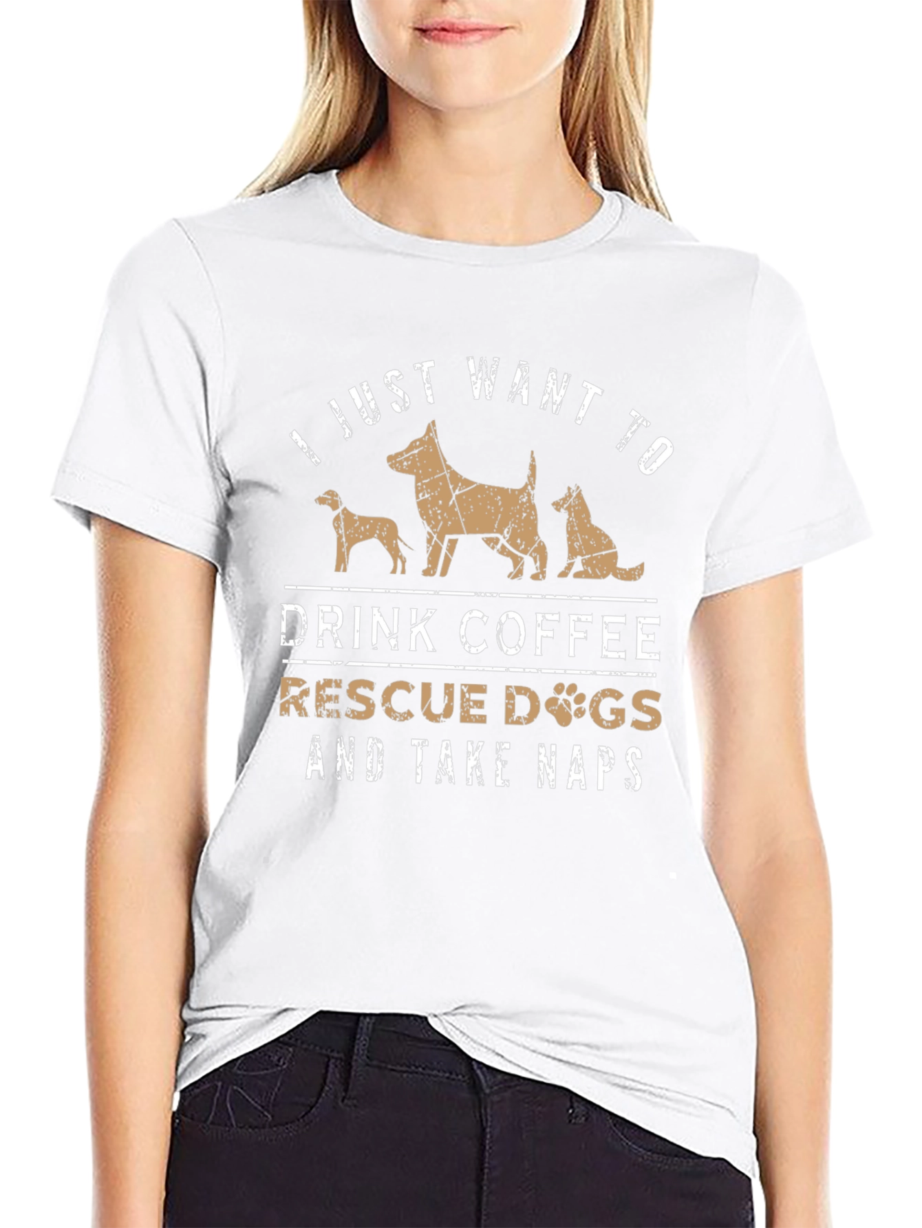Coffee Dogs and Naps T-Shirt