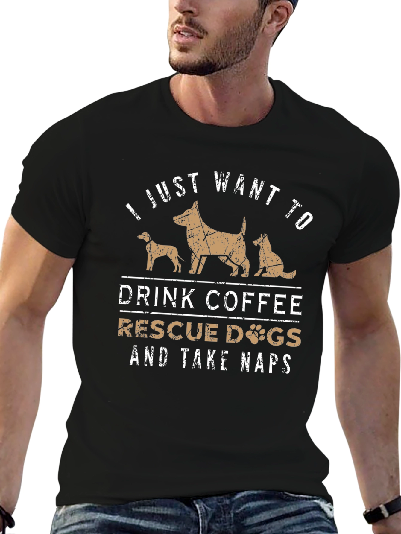 Coffee Dogs and Naps T-Shirt