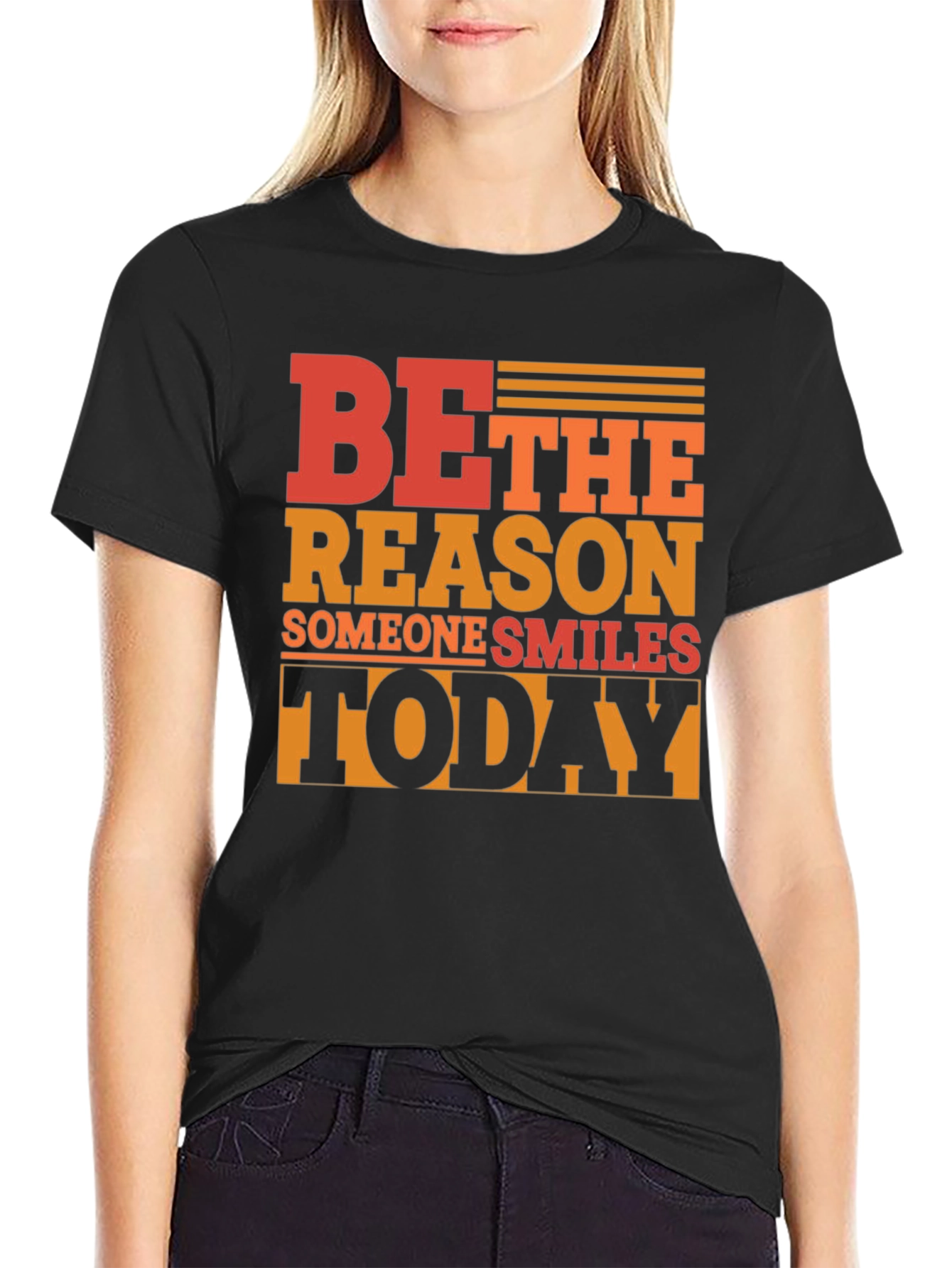 Inspirational Graphic Tee - Be The Reason Someone Smiles