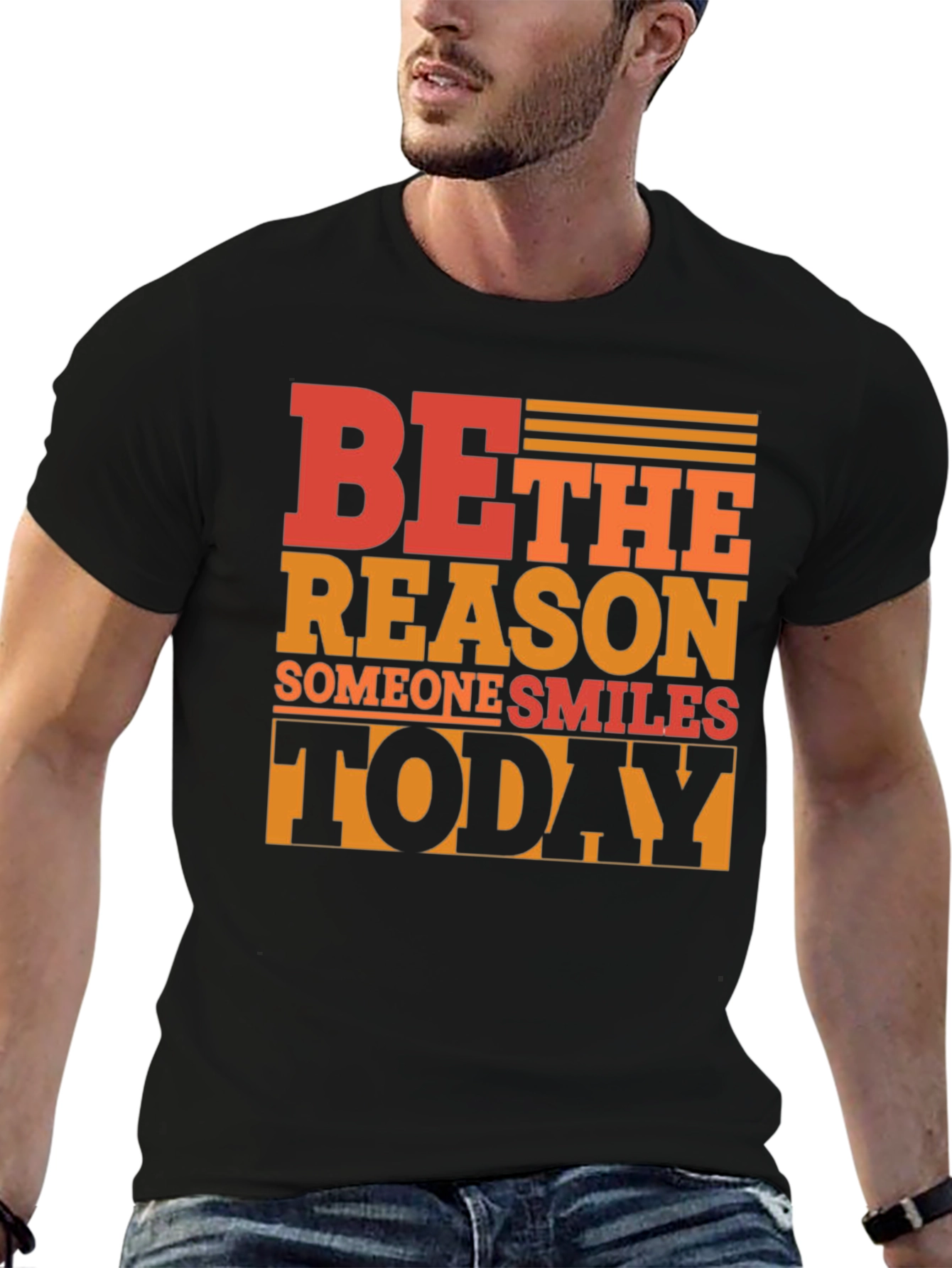 Inspirational Graphic Tee - Be The Reason Someone Smiles