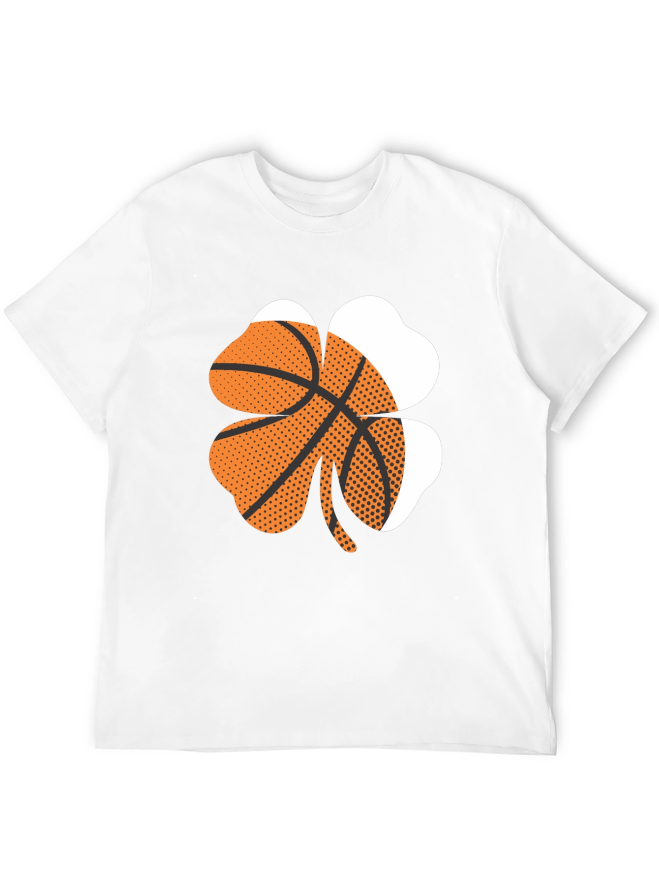 Basketball Shamrock Graphic Tee
