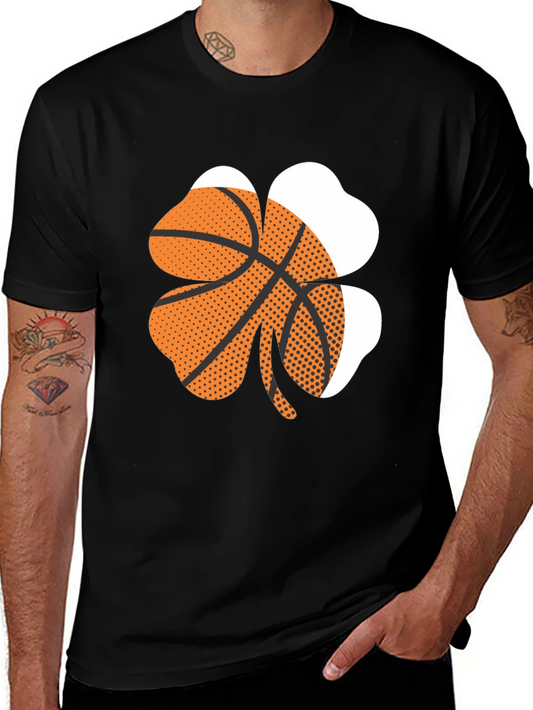 Basketball Shamrock Graphic Tee