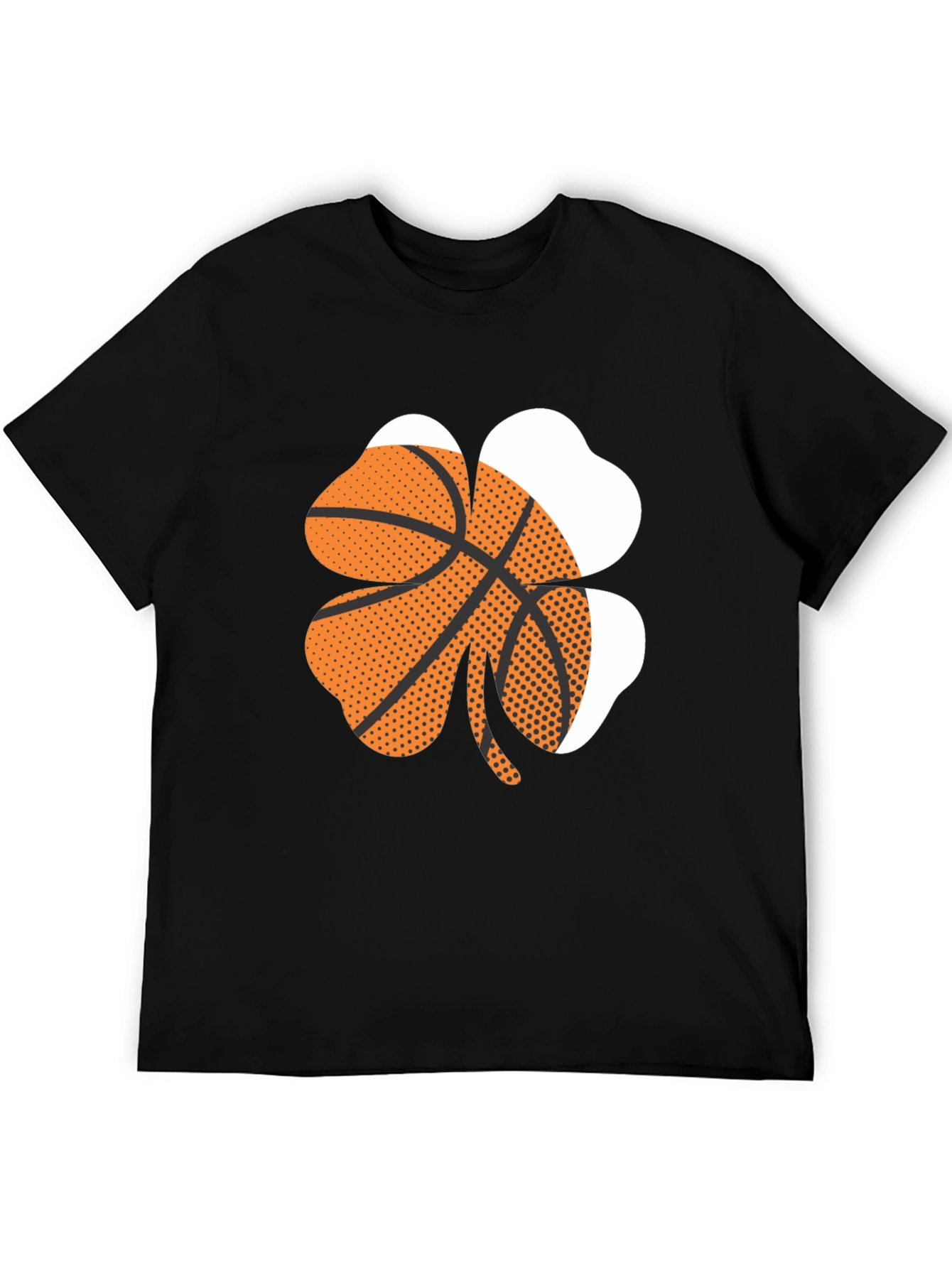 Basketball Shamrock Graphic Tee