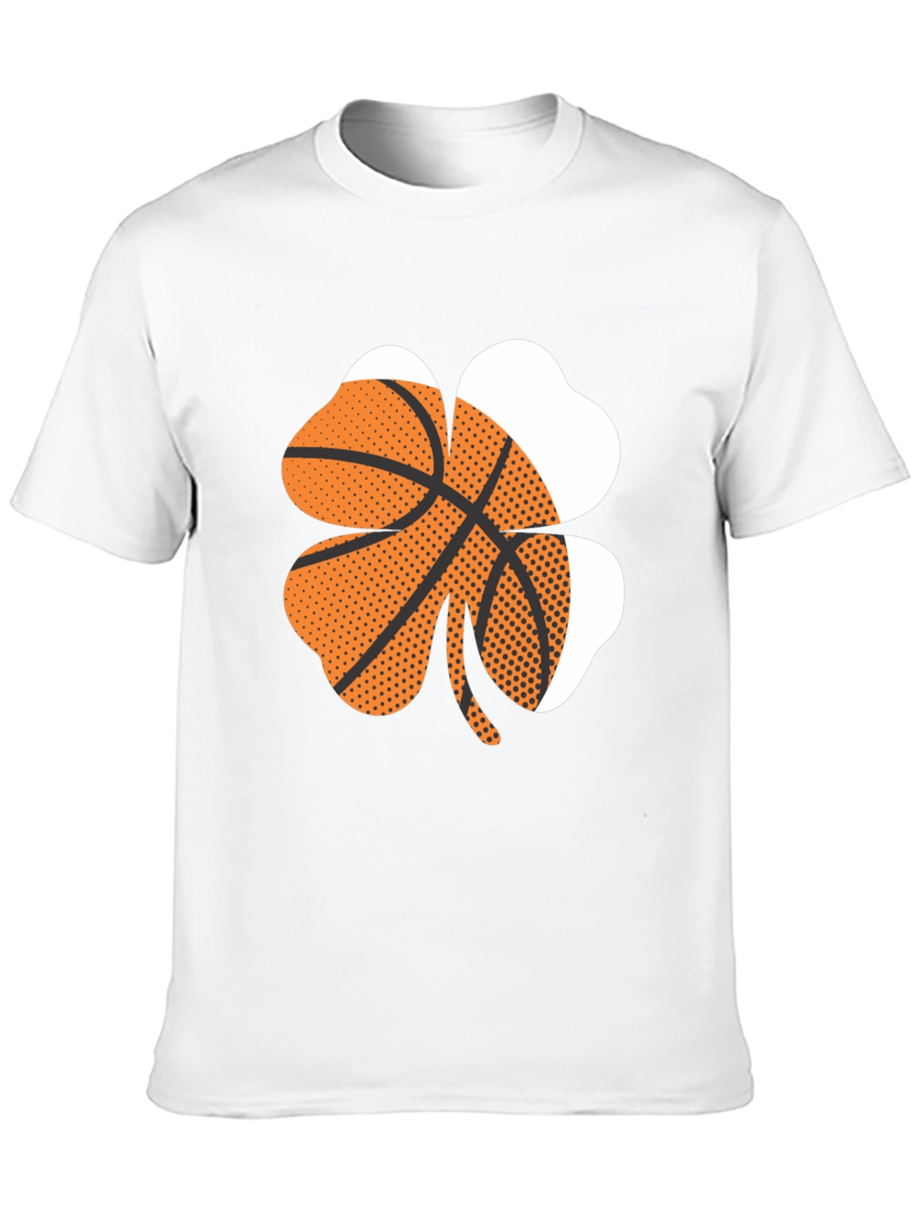 Basketball Shamrock Graphic Tee