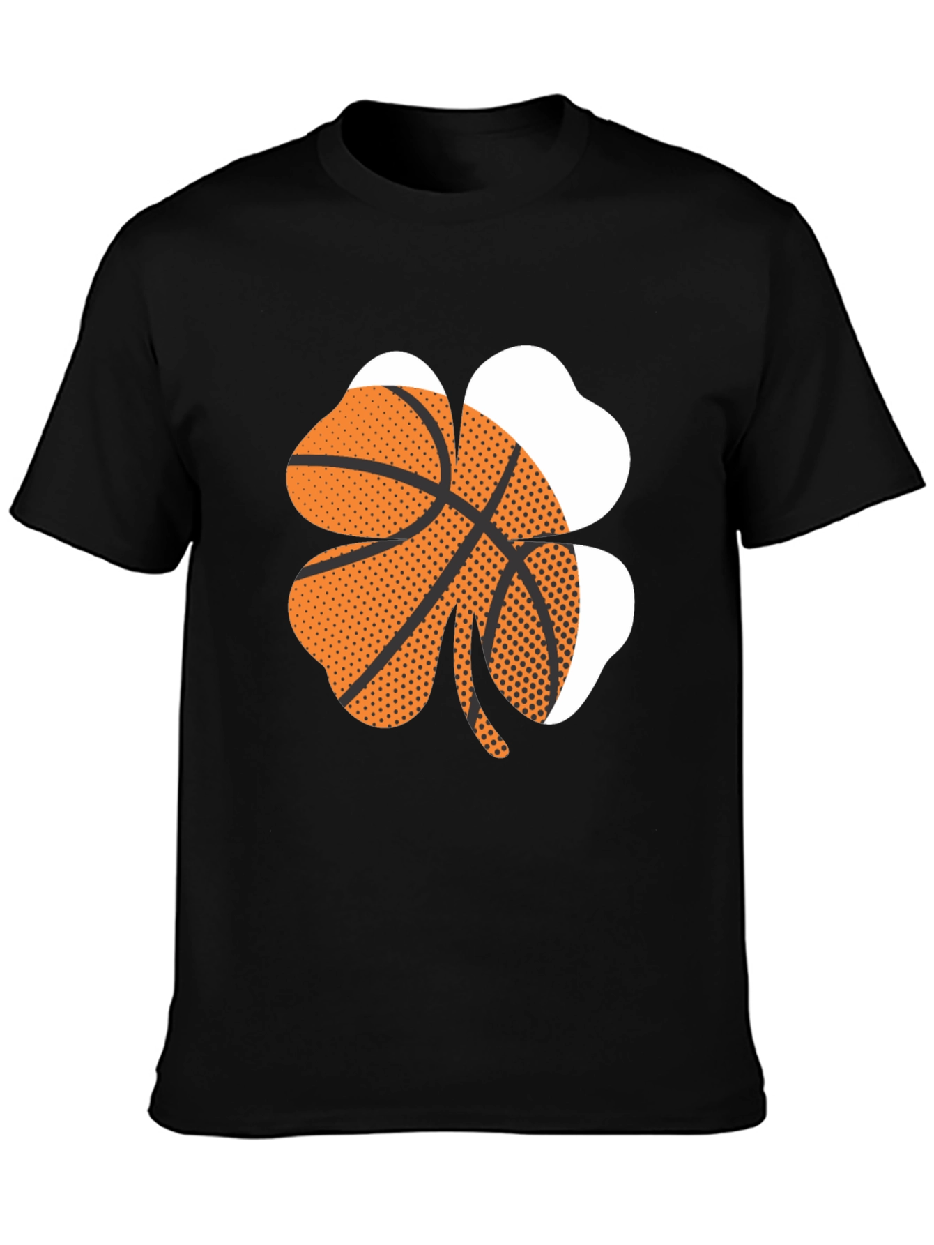 Basketball Shamrock Graphic Tee
