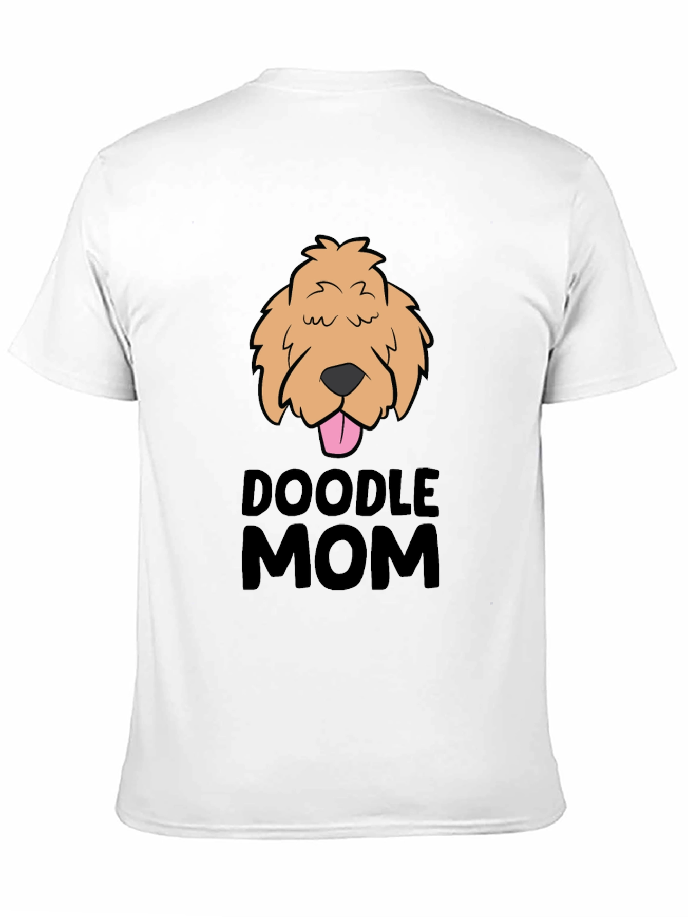 Doodle Mom Graphic Tee - Black