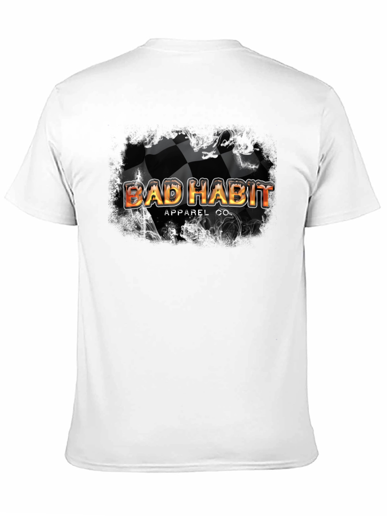 Bad Habit Apparel Black Graphic T-Shirt