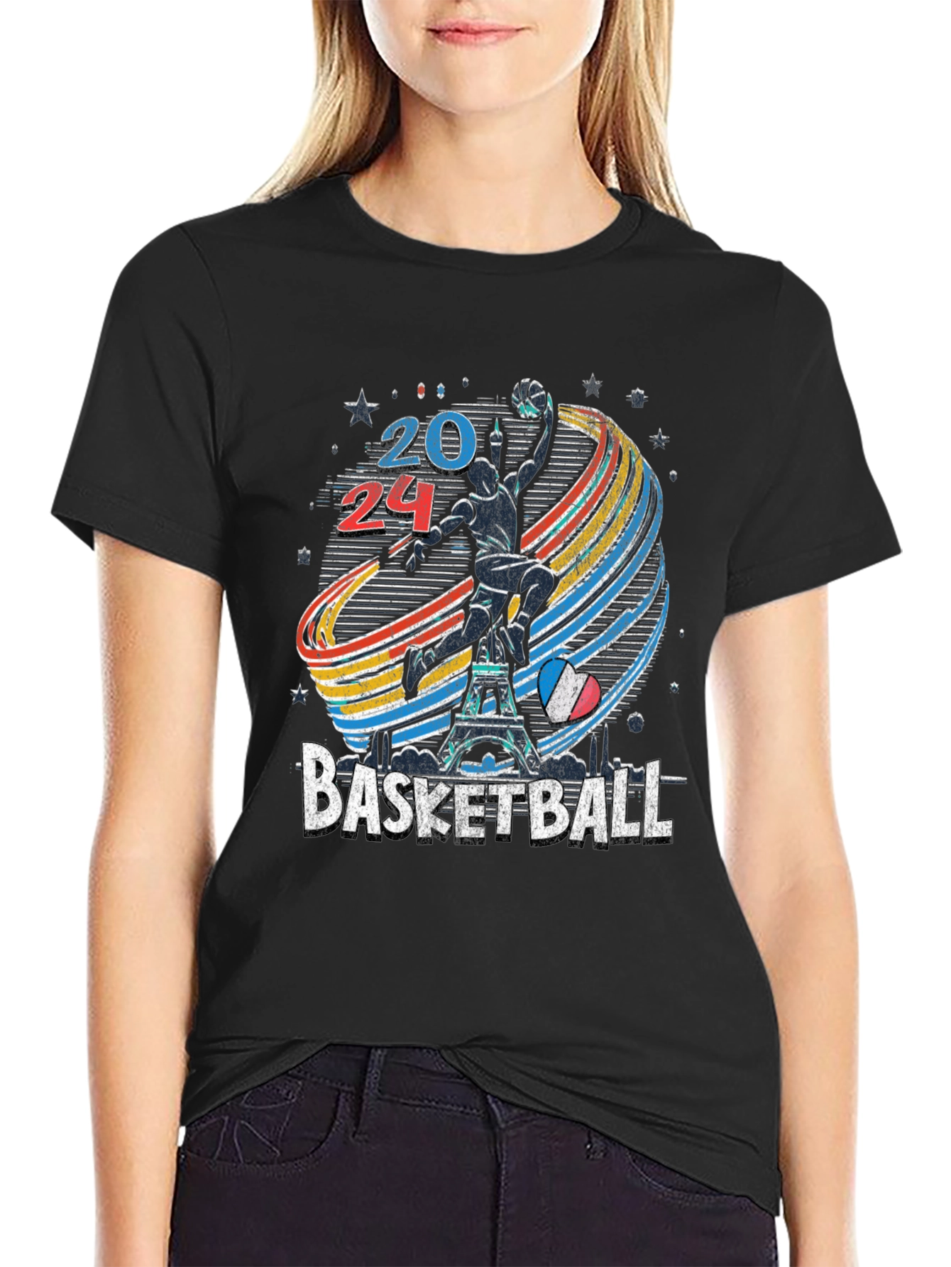 2024 Basketball Graphic T-Shirt