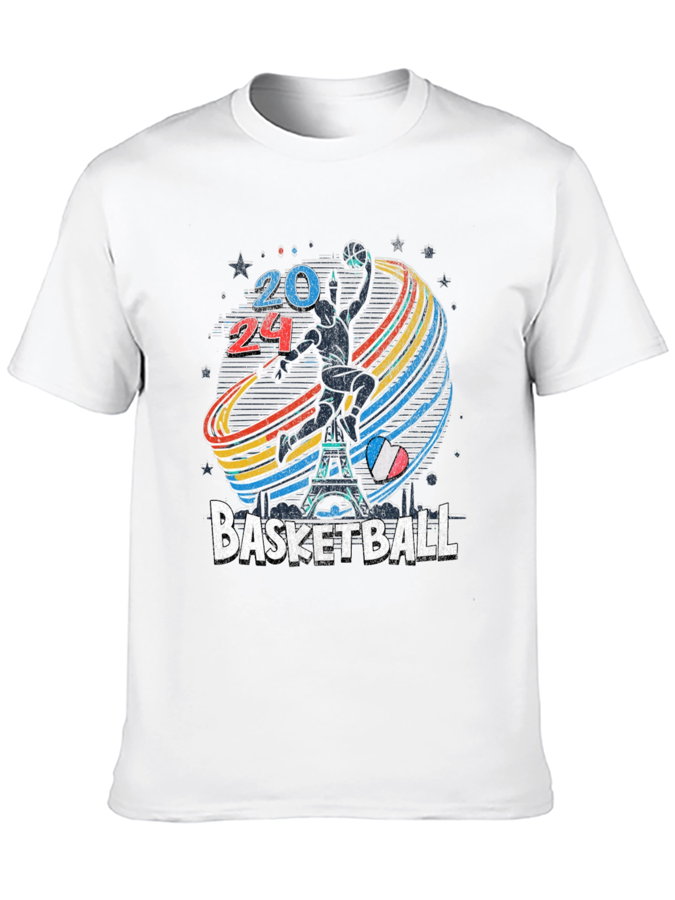 2024 Basketball Graphic T-Shirt