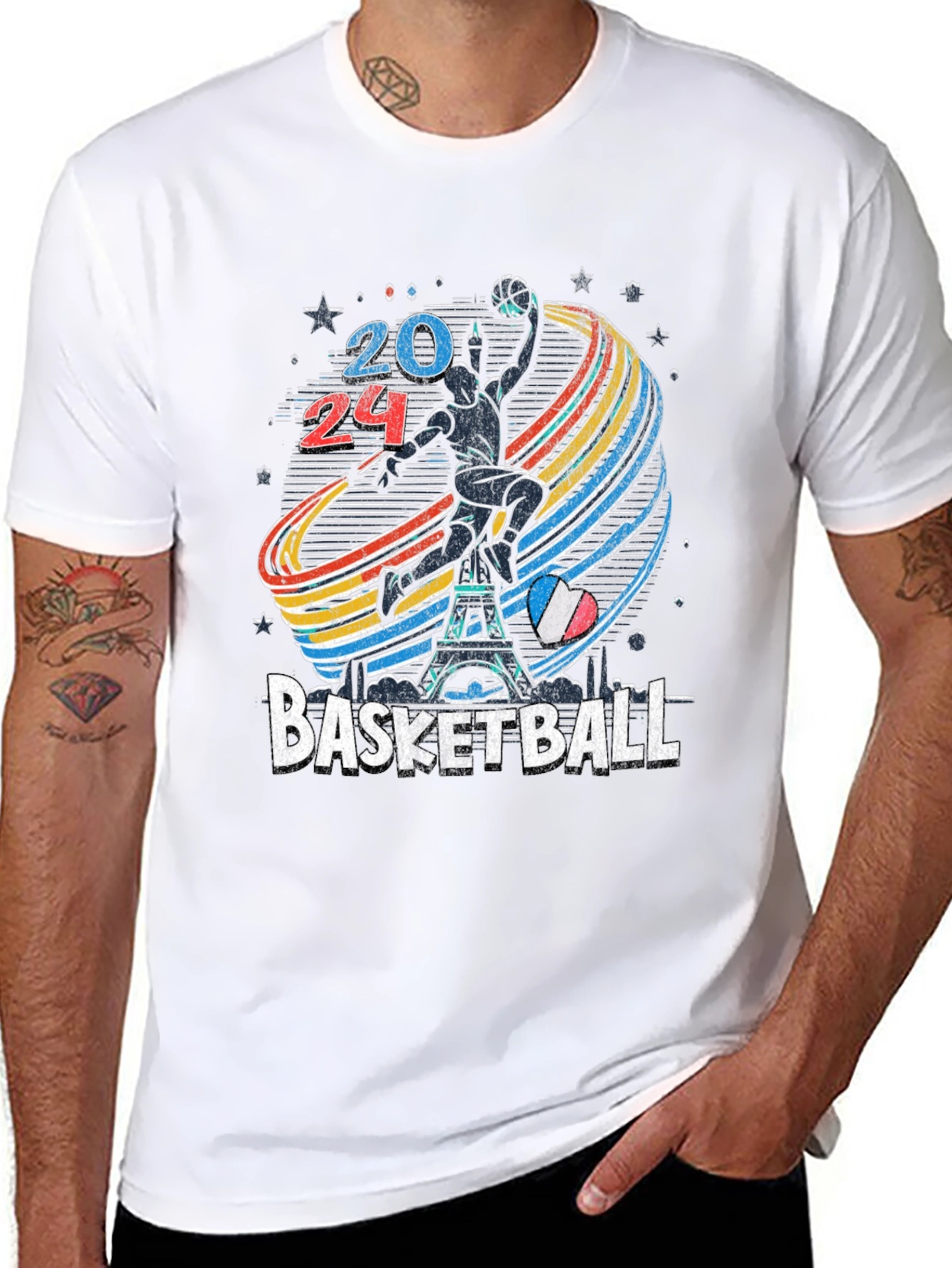 2024 Basketball Graphic T-Shirt