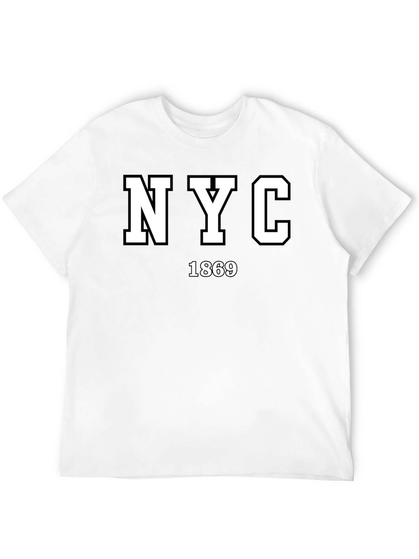 NYC 1869 Black T-Shirt - Classic City Pride