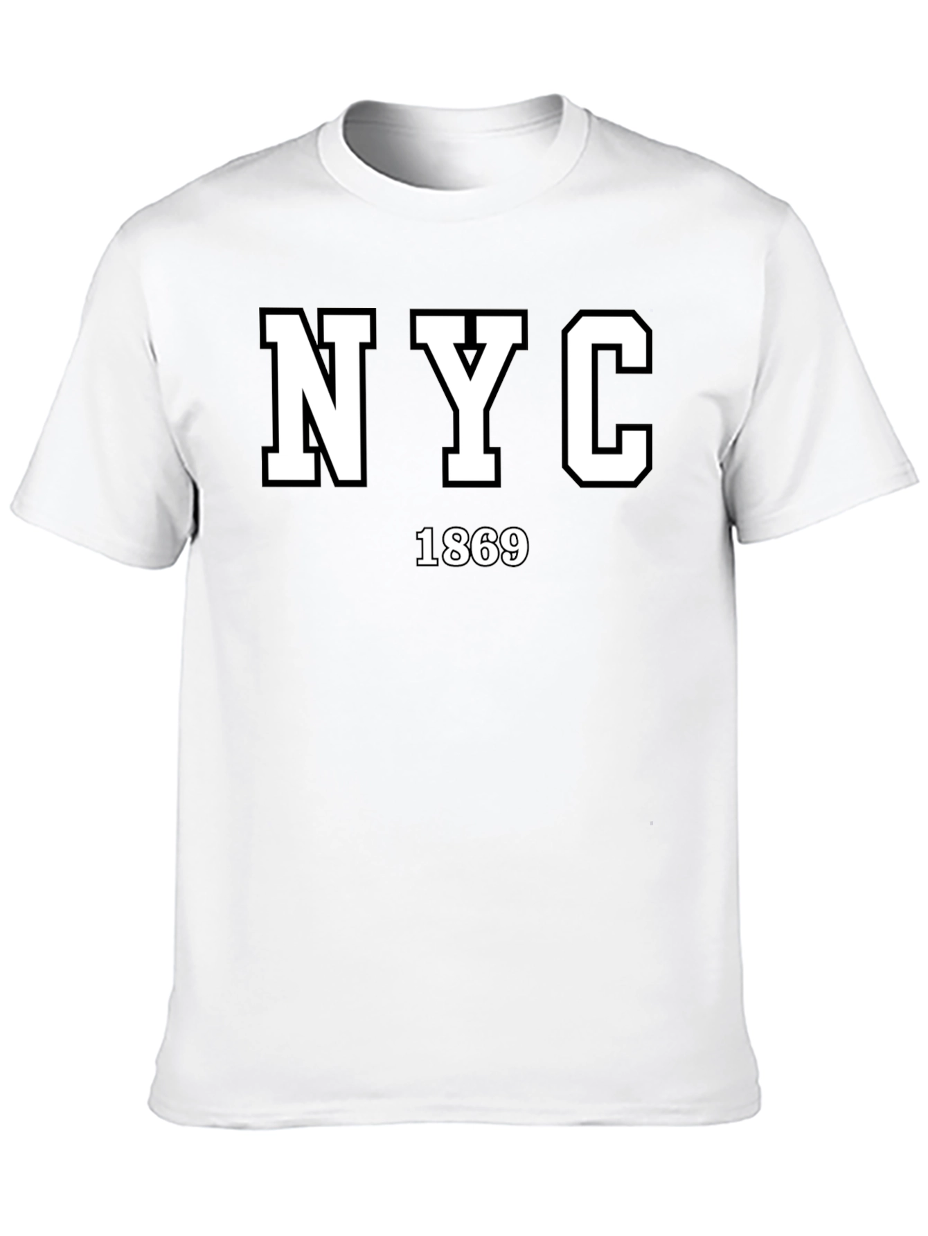 NYC 1869 Black T-Shirt - Classic City Pride