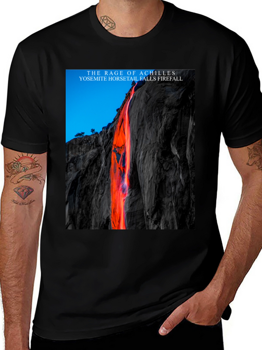 Rage of Achilles Yosemite Firefall Graphic Tee
