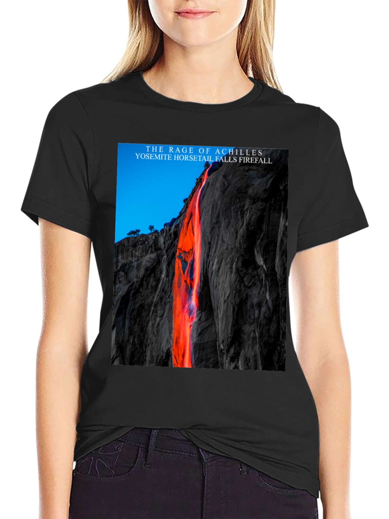 Rage of Achilles Yosemite Firefall Graphic Tee