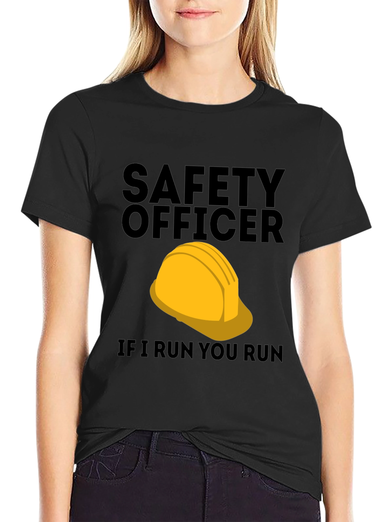 Safety Officer Hard Hat Graphic Tee