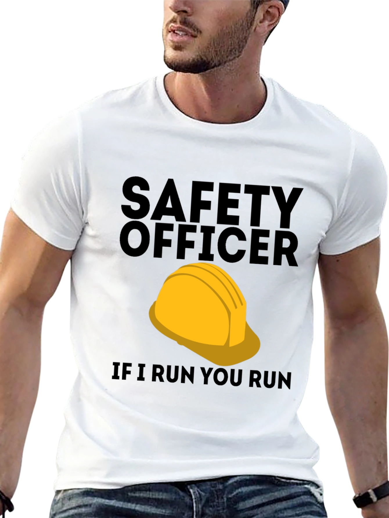 Safety Officer Hard Hat Graphic Tee