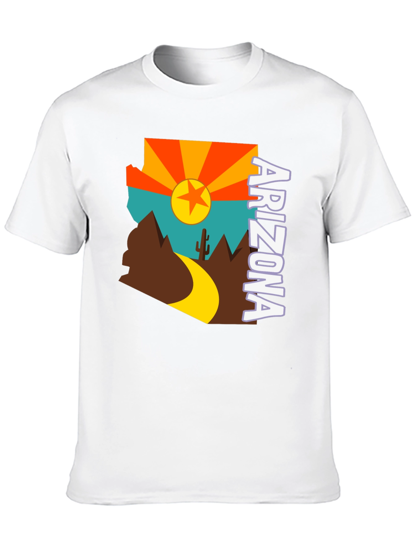 Arizona State T-Shirt Desert Graphic Tee
