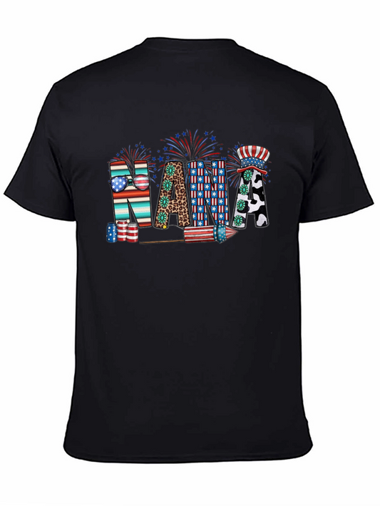 Patriotic Nana Graphic T-Shirt