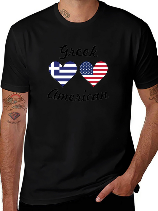 Greek American Pride T-Shirt