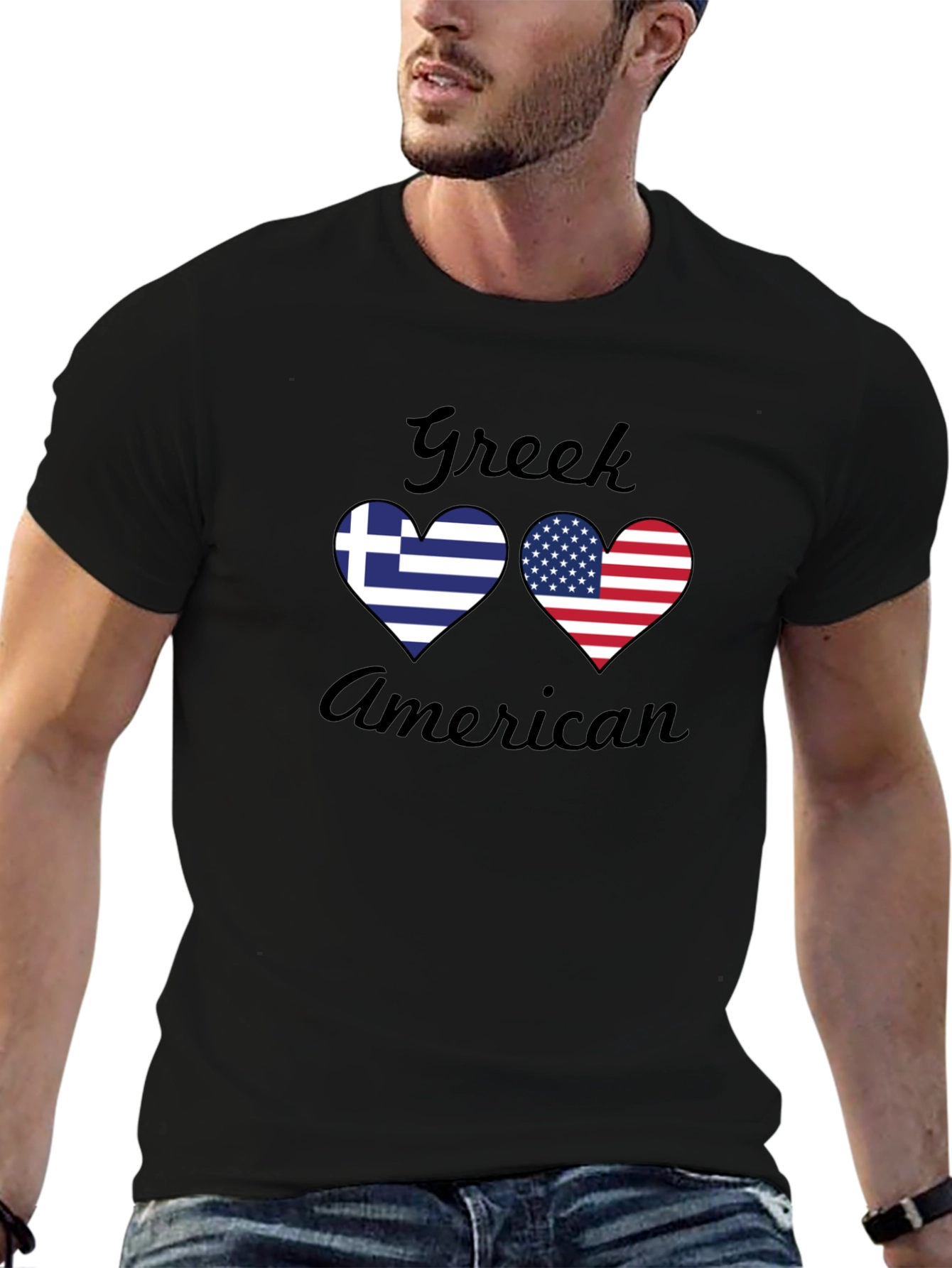 Greek American Pride T-Shirt