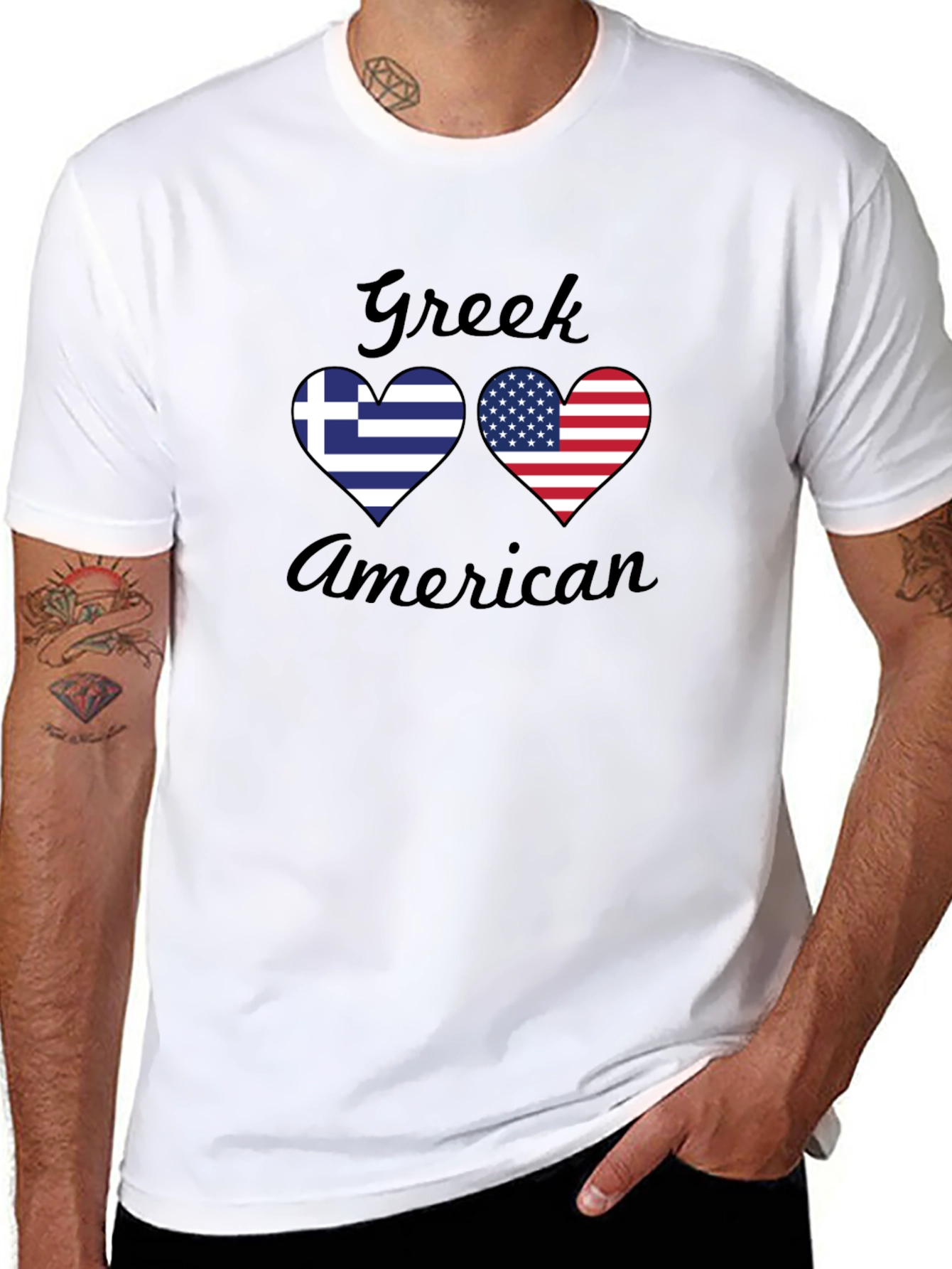Greek American Pride T-Shirt