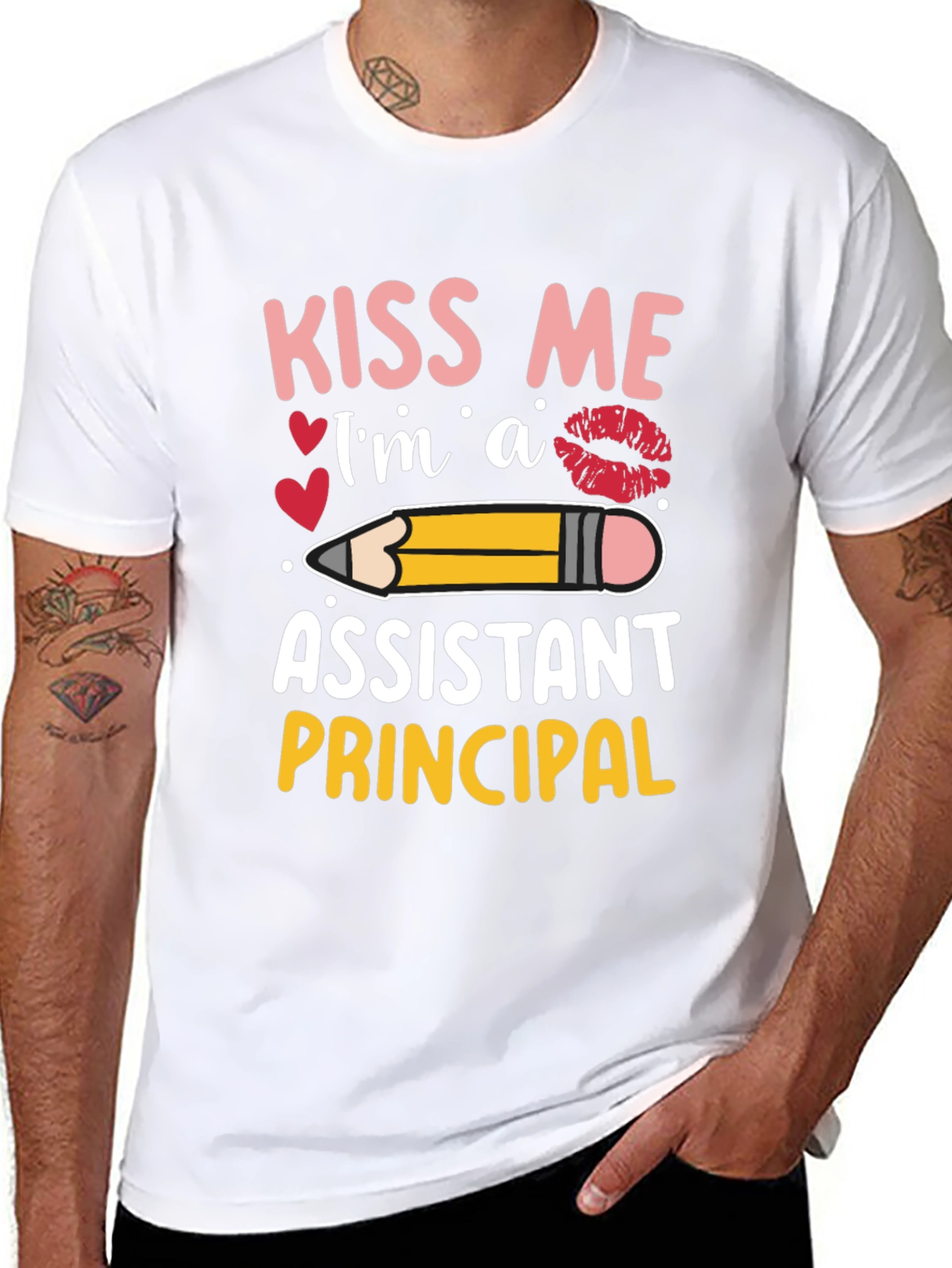 Kiss Me Im an Assistant Principal T-Shirt