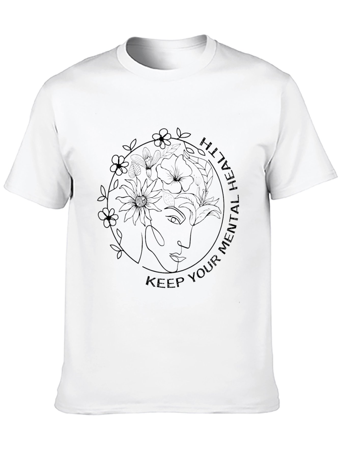 Mental Health Matters Black T-Shirt