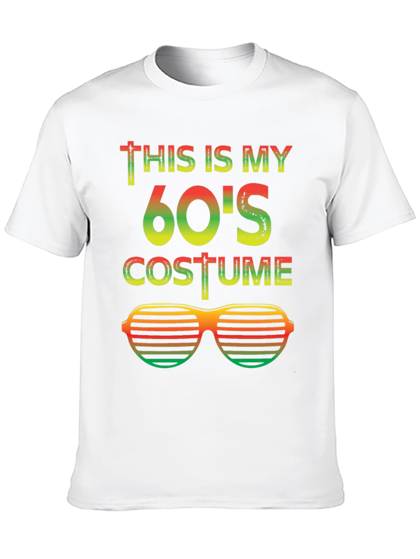 60s Costume T-Shirt Retro Sunglasses