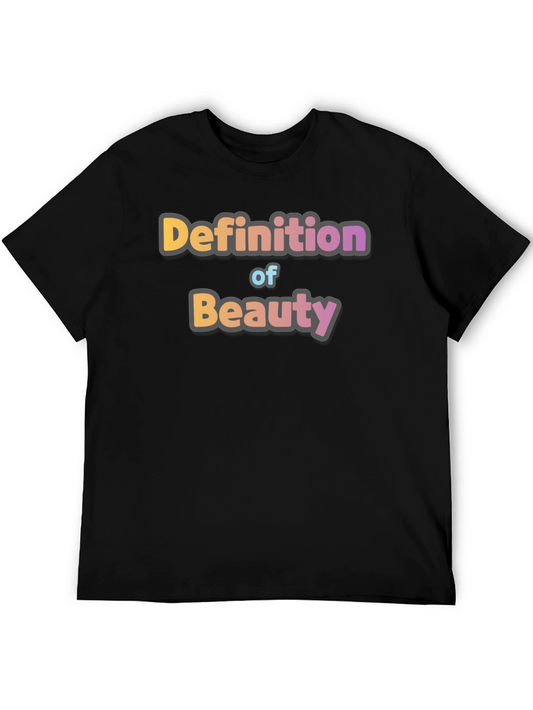 Definition of Beauty Black Graphic Tee