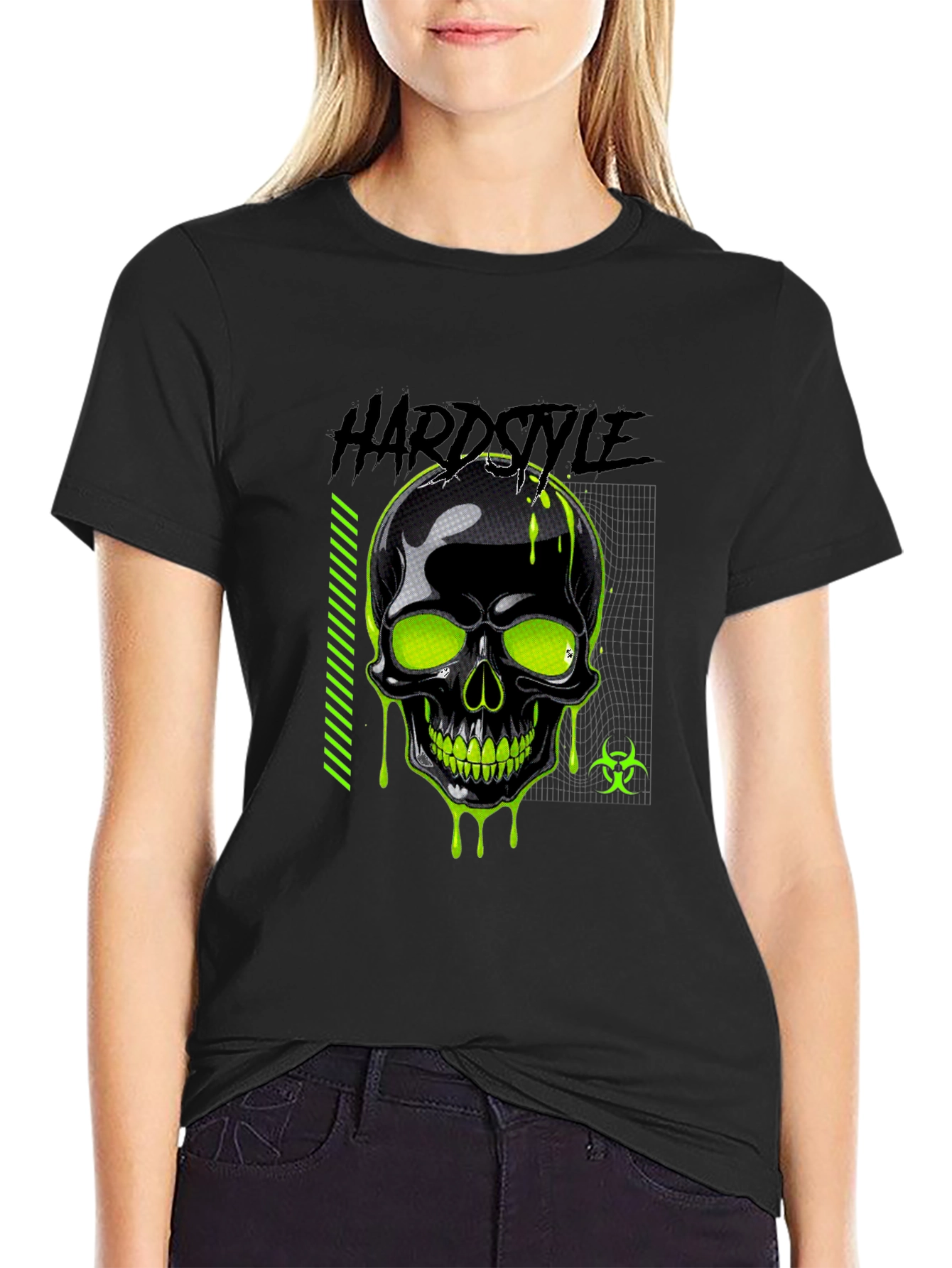 Hardstyle Skull Graphic Tee