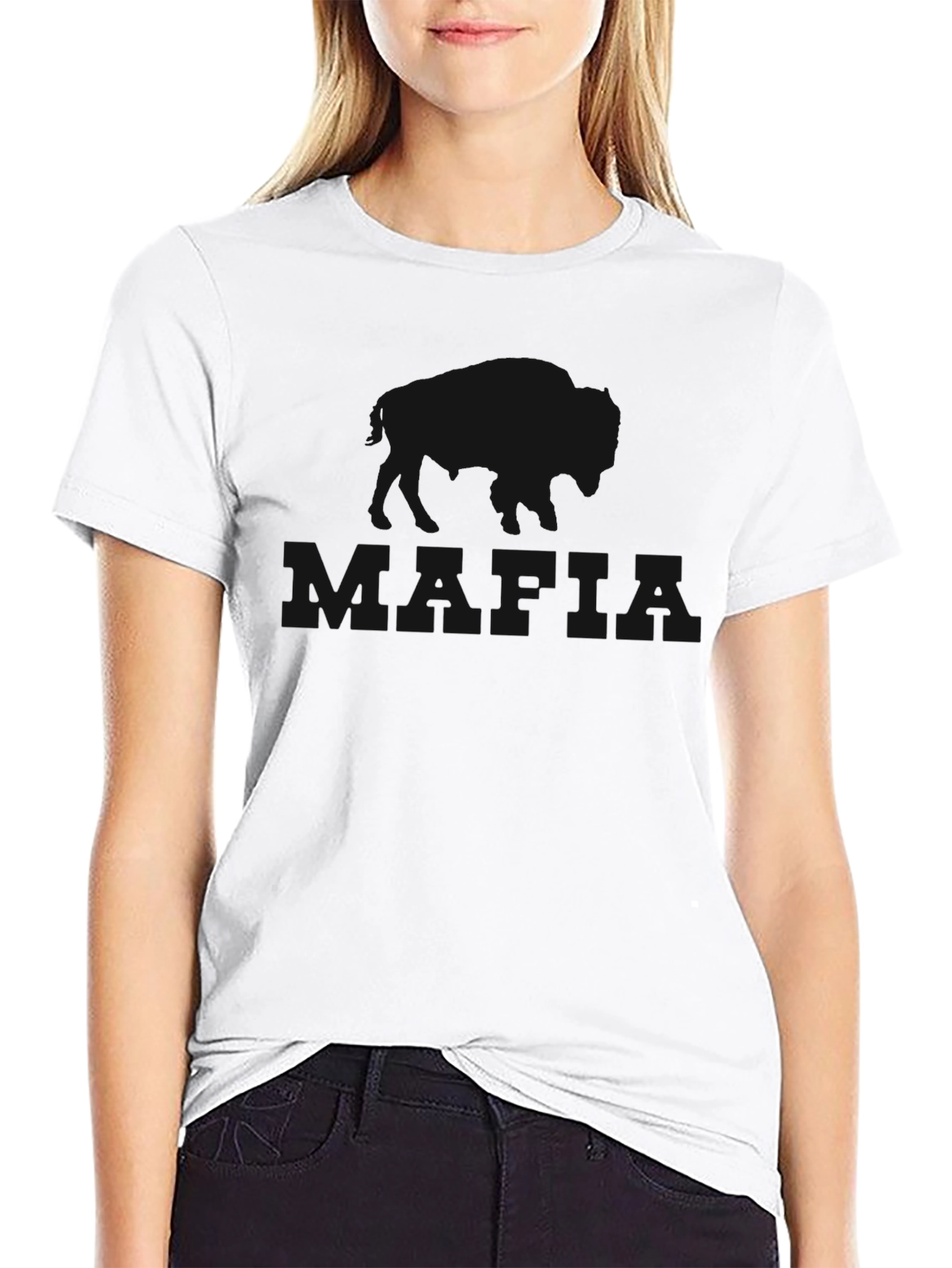 Mens Black Short Sleeve T-Shirt
