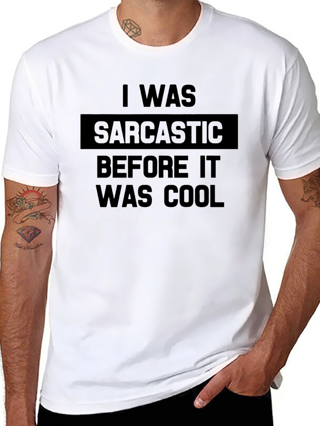 Sarcastic Cool Graphic T-Shirt Funny Humor Tee