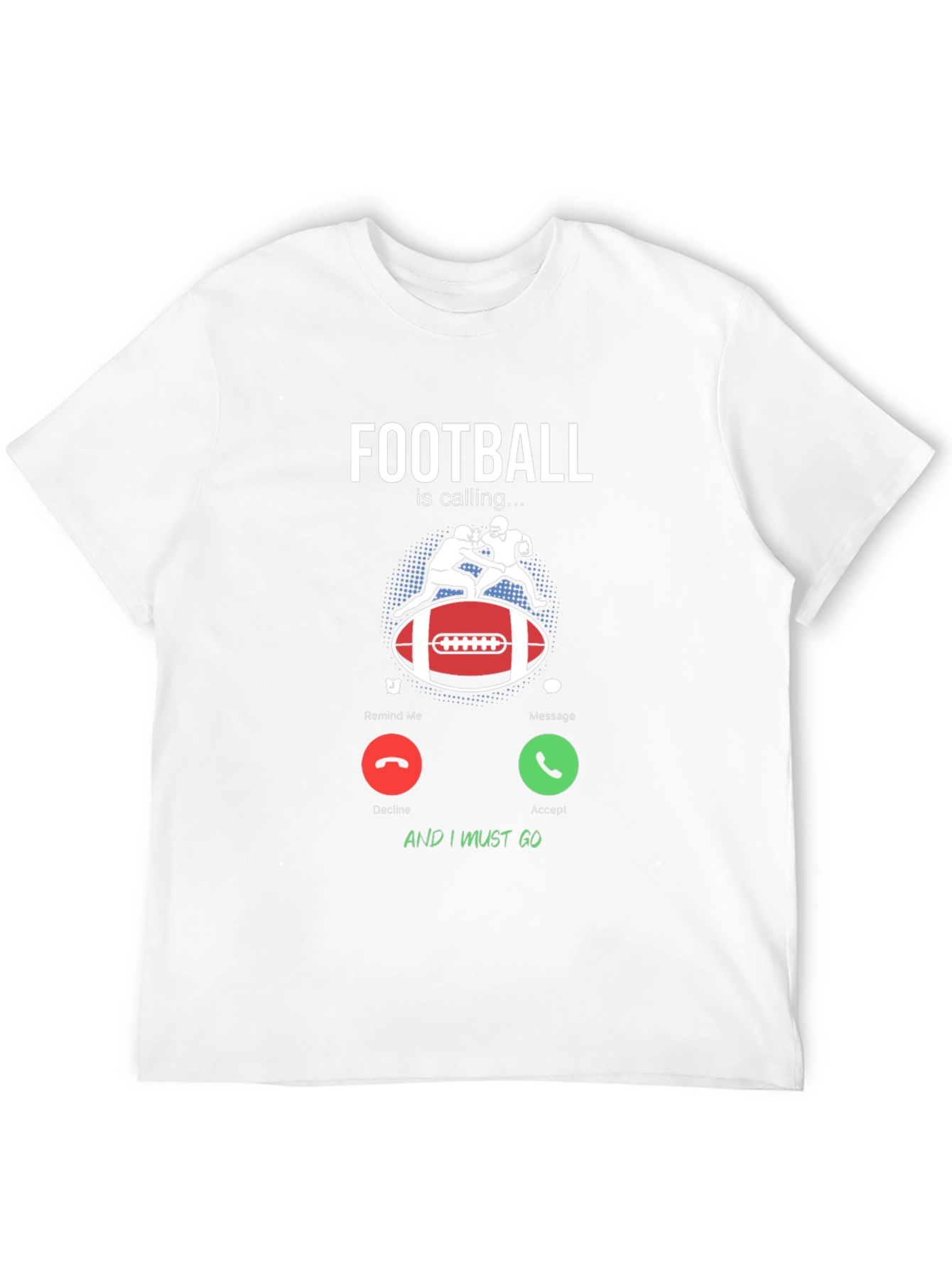 Football is Calling Graphic Tee