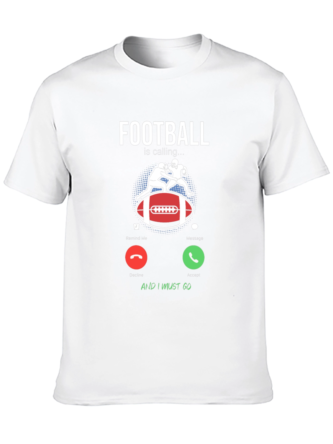 Football is Calling Graphic Tee